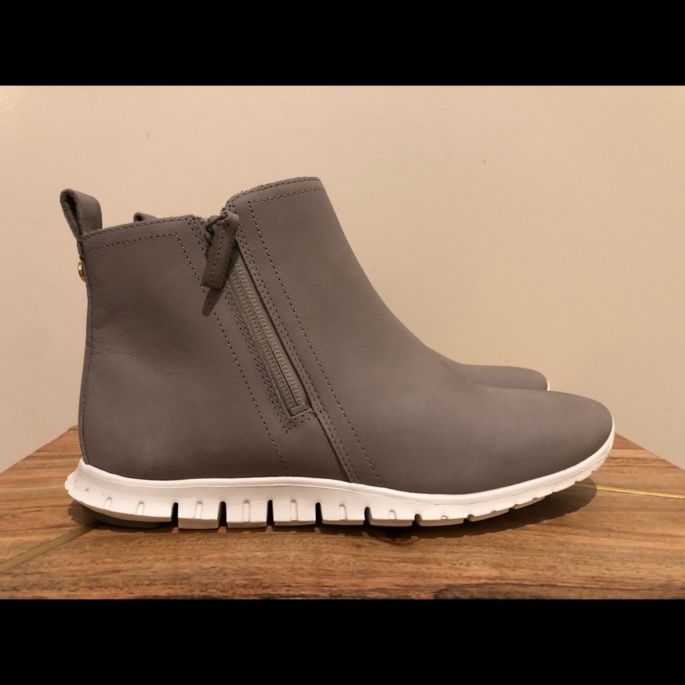 Cole Haan ZeroGrand Suede ZIP Boot